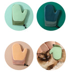 2-in-1 Pet Grooming Gloves & Hair Removal Comb for Dogs & Cats