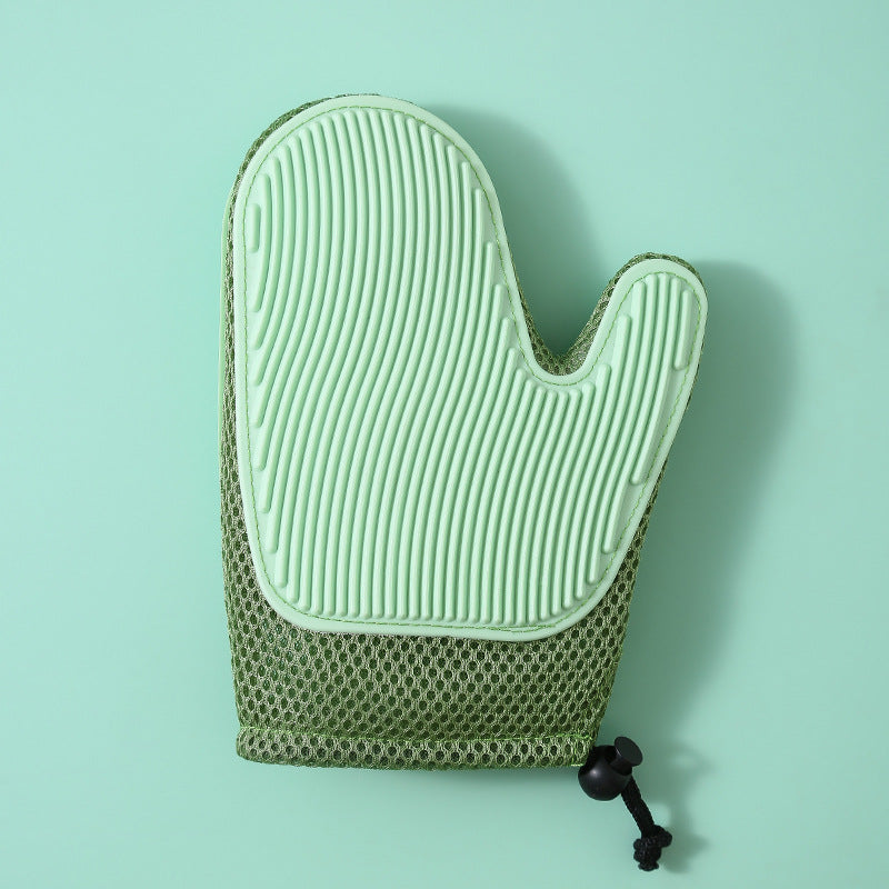 2-in-1 Pet Grooming Gloves & Hair Removal Comb for Dogs & Cats2