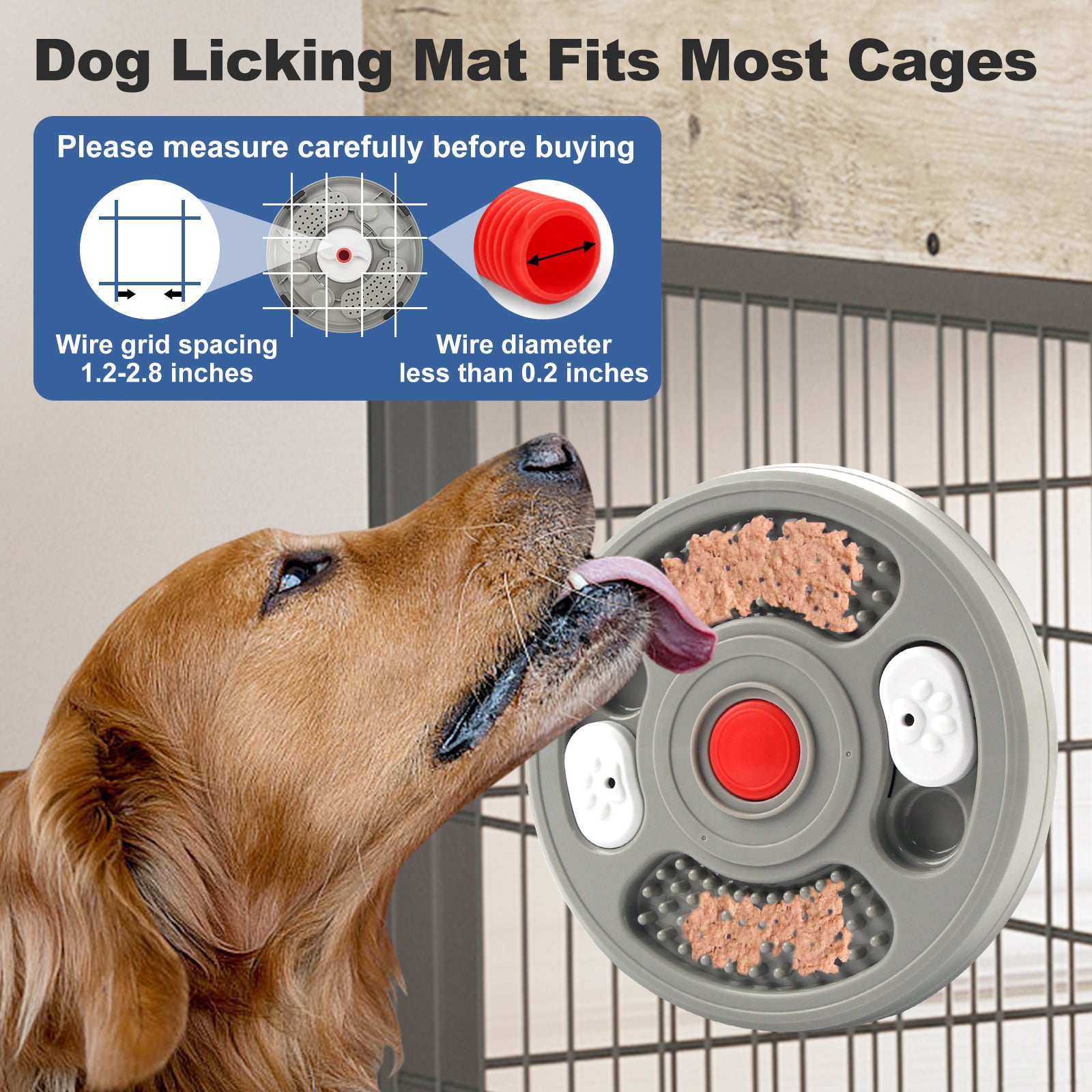 2-in-1 Slow Feeder Bowl &amp; Lick Mat for Dogs &amp; Cats1