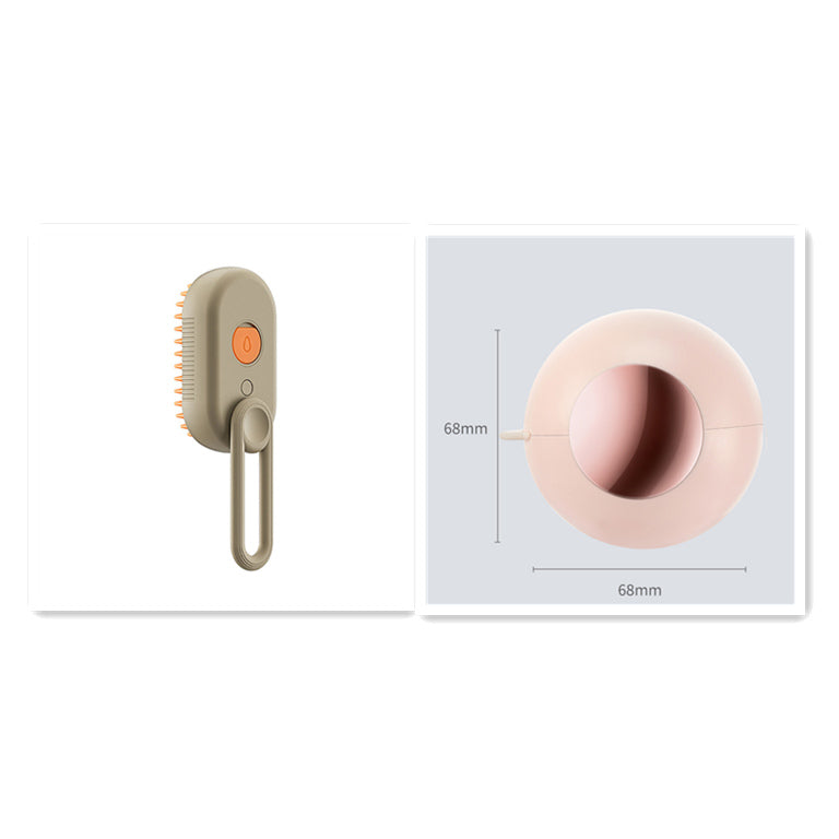 3-in-1 Steam Grooming Brush Gentle grooming, easier brushing and less loose fur — for cats and dogs.12