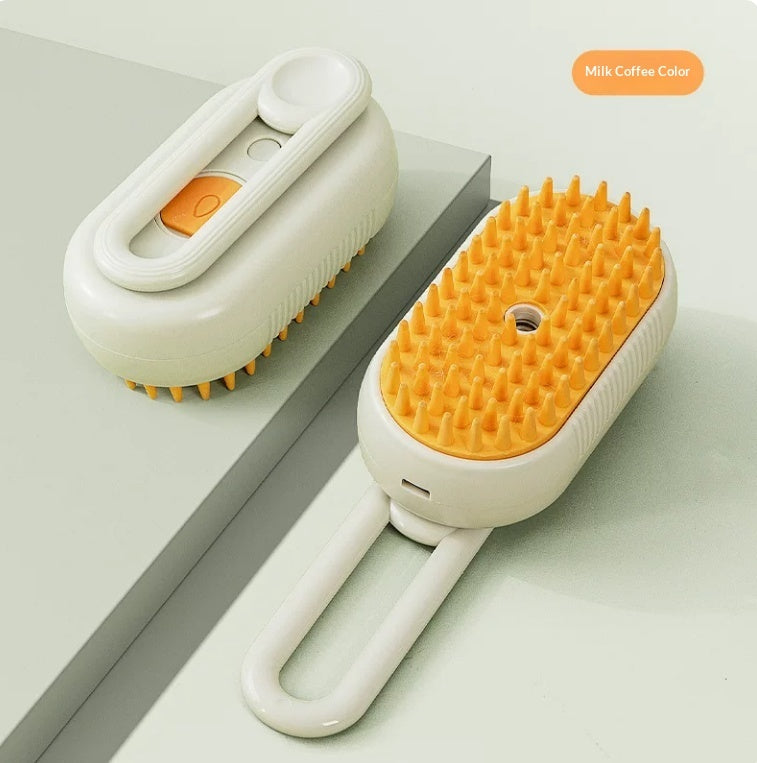 3-in-1 Steam Grooming Brush Gentle grooming, easier brushing and less loose fur — for cats and dogs.13