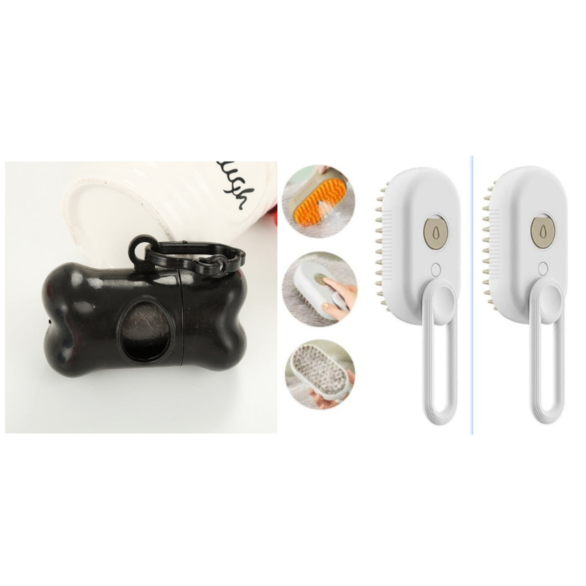 3-in-1 Steam Grooming Brush Gentle grooming, easier brushing and less loose fur — for cats and dogs.22