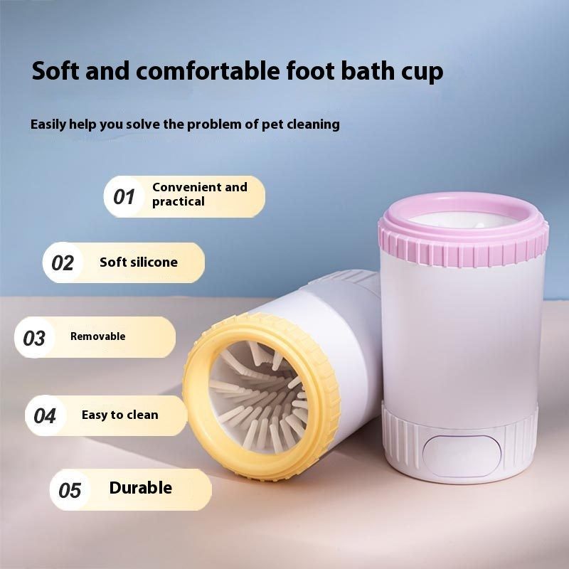 Pet Foot Washing Cup Automatic Foot-washing Machine Dog Foot Washing Cup Cleaning 1