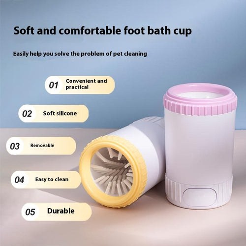 Pet Foot Washing Cup Automatic Foot-washing Machine Dog Foot Washing Cup Cleaning 1