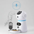 Automatic Pet Feeder with Removable Grain Storage Barrel