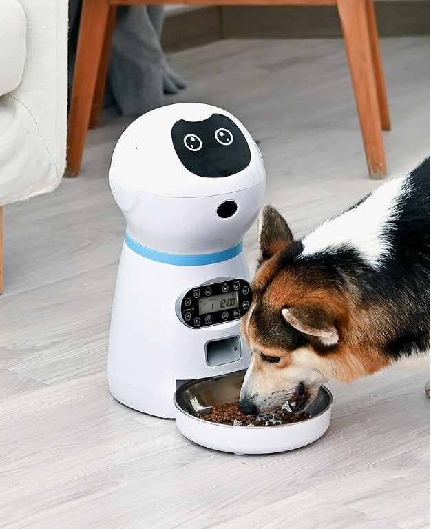 Automatic Pet Feeder with Removable Grain Storage Barrel1