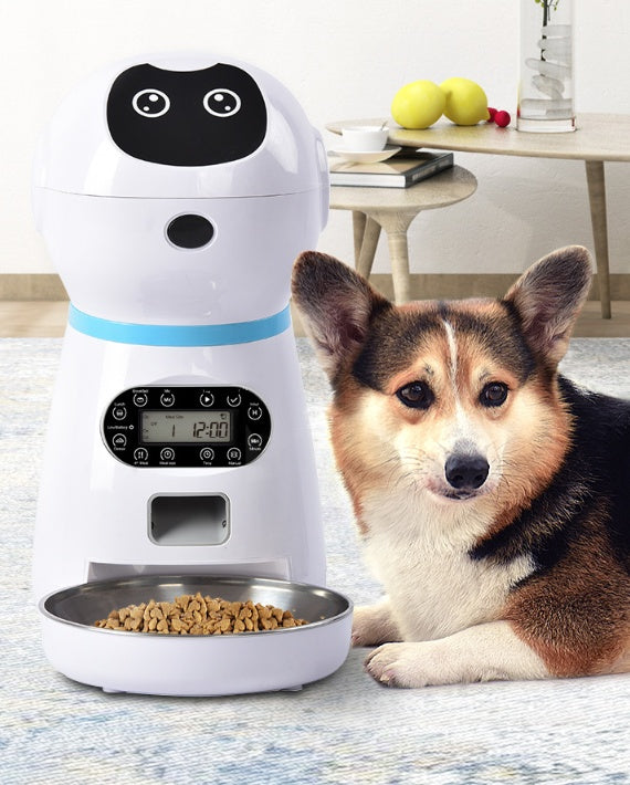 Automatic Pet Feeder with Removable Grain Storage Barrel7