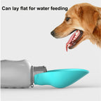 High Capacity 800ml Dogs Water Bottle Portable Leakproof Pet Foldable Drinking Bowl4