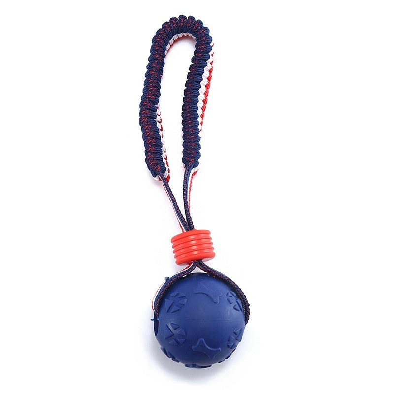 Interactive Dog Toy Ball Interactive Teether With Rope Dog Ball Pet Supplies Chewing Ball Training For Living Room Lake Beach Pets Products12