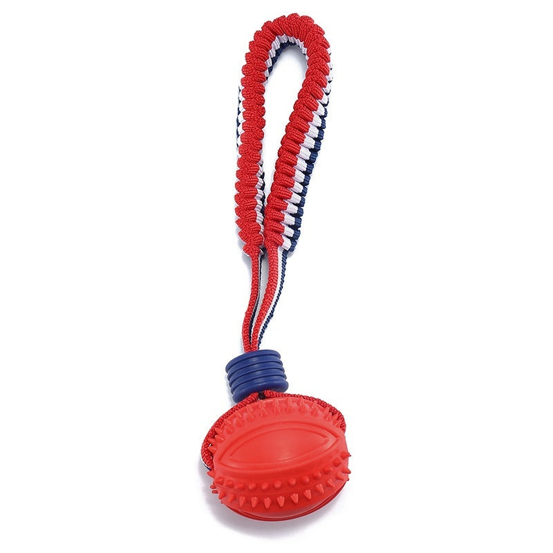 Interactive Dog Toy Ball Interactive Teether With Rope Dog Ball Pet Supplies Chewing Ball Training For Living Room Lake Beach Pets Products17
