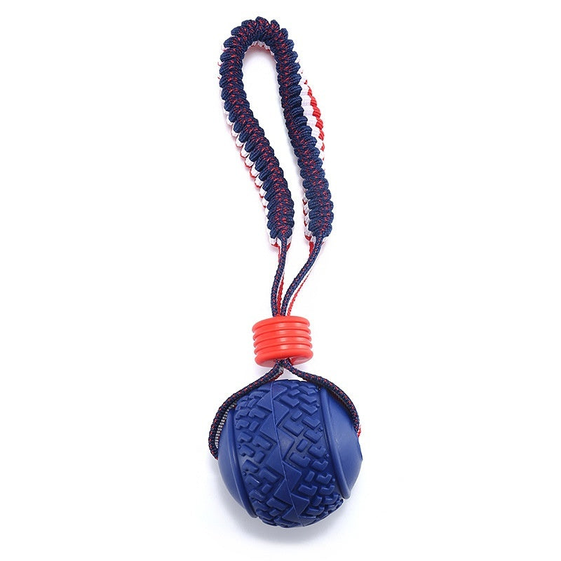 Interactive Dog Toy Ball Interactive Teether With Rope Dog Ball Pet Supplies Chewing Ball Training For Living Room Lake Beach Pets Products18
