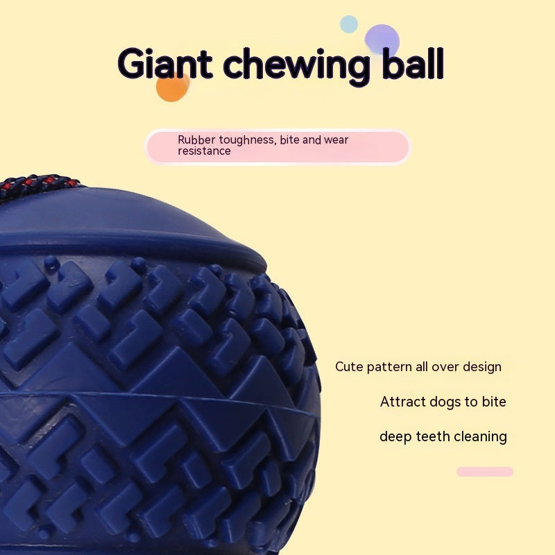 Interactive Dog Toy Ball Interactive Teether With Rope Dog Ball Pet Supplies Chewing Ball Training For Living Room Lake Beach Pets Products5