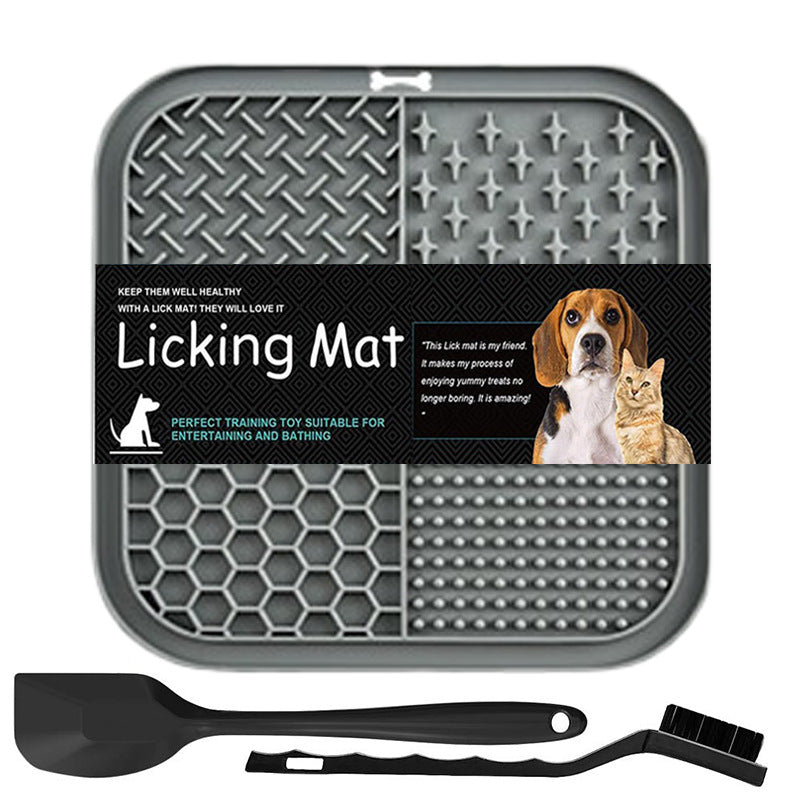 Licking Mat for Dogs & Cats with Suction Cups12