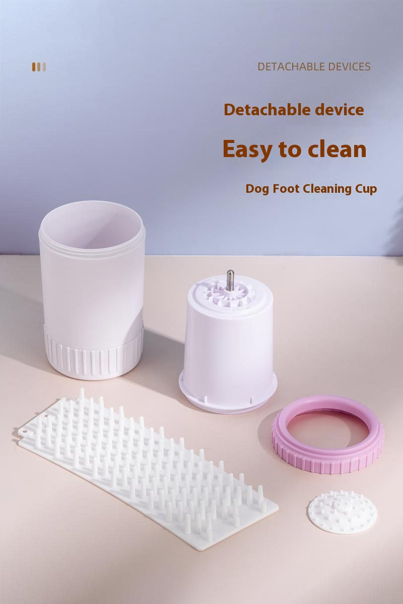 Pet Foot Washing Cup Automatic Foot-washing Machine Dog Foot Washing Cup Cleaning5