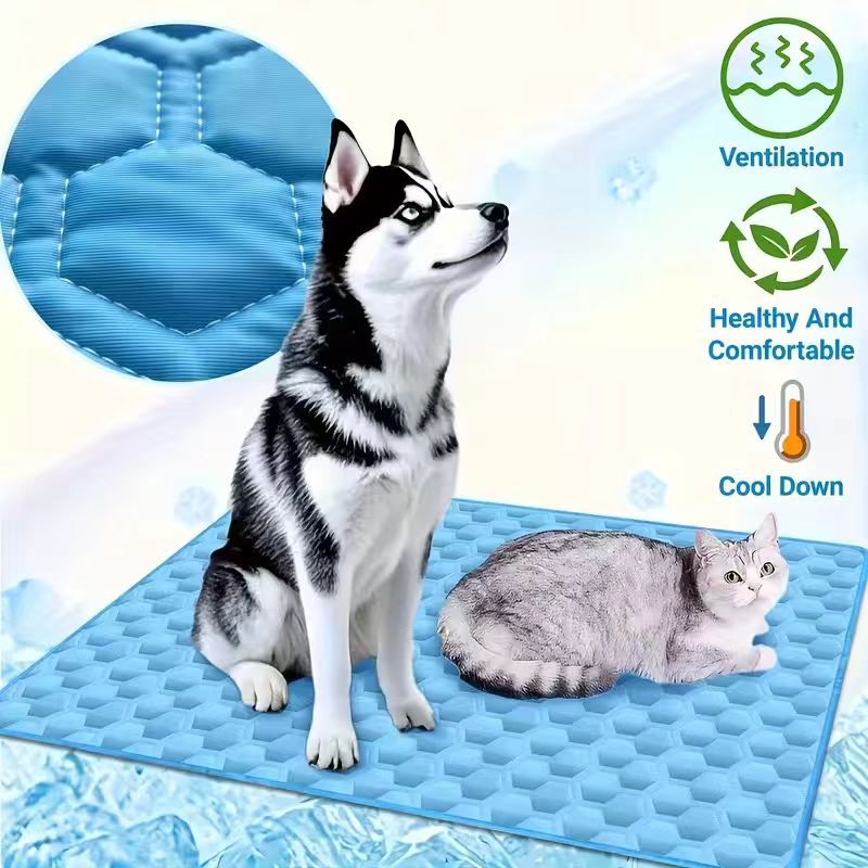 Pet Ice Mat Cooling Heat Relief Cat Cooling Mat