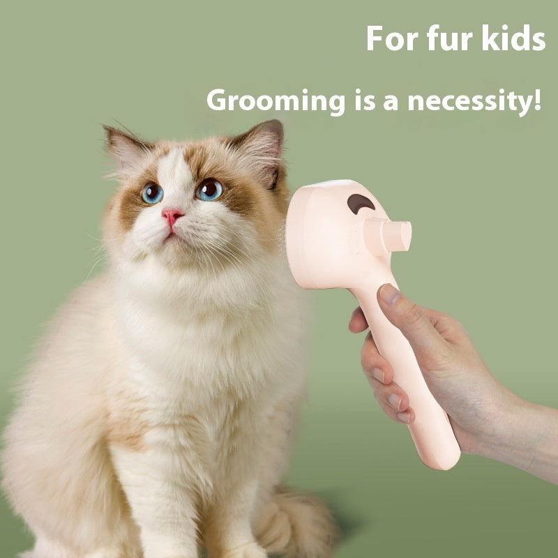 Pets Spray Hair Comb Pet Hair Remover Cleaning Brush Cats Grooming Dog Accessories Tools Dematting Water Mist Humidifier Comb Pet Supplies10