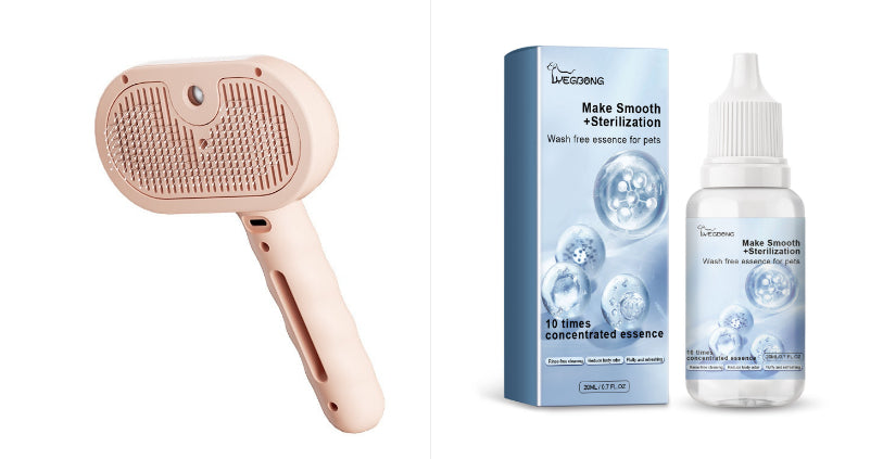 Pets Spray Hair Comb Pet Hair Remover Cleaning Brush Cats Grooming Dog Accessories Tools Dematting Water Mist Humidifier Comb Pet Supplies14