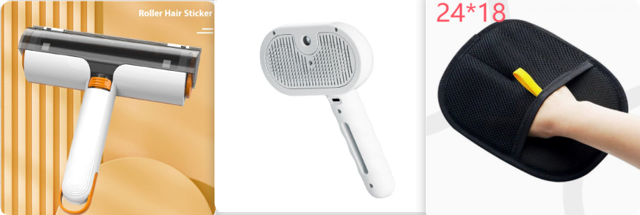 Pets Spray Hair Comb Pet Hair Remover Cleaning Brush Cats Grooming Dog Accessories Tools Dematting Water Mist Humidifier Comb Pet Supplies3