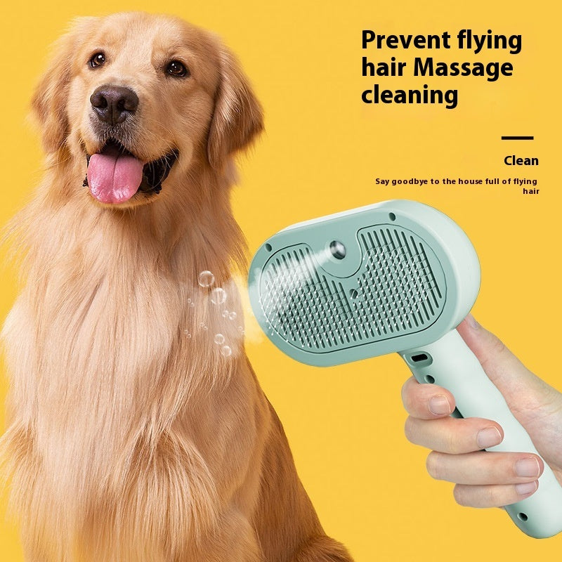 b52eaa8ec42Pets Spray Hair Comb Pet Hair Remover Cleaning Brush Cats Grooming Dog Accessories Tools Dematting Water Mist Humidifier Comb Pet Supplies9